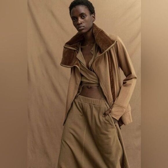 New Free People x Nicholas K Soleri Sweater Earth Brown/XL - Picture 1 of 9